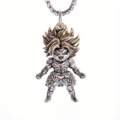 Dragon Ball - Son Gotsenks - Super Sayajin - hochwertige schwere Halskette