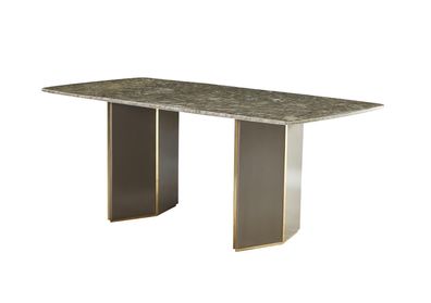 Esstisch Marmor Esstische Tische Tisch Design Holz Edelstahl Luxus Esszimmer