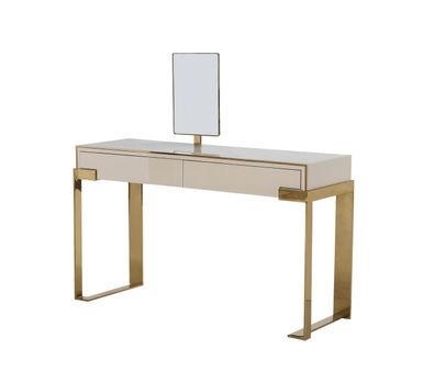 Luxus Möbel Konsolentisch Design Sideboard Tisch Schminktisch Edelstahl Designer