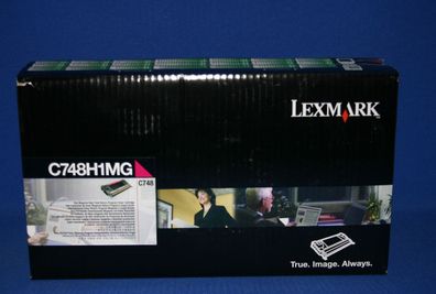 Lexmark C748H1MG Toner Magenta (entspricht C748H2MG ) -A