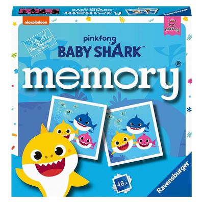 Mini Memory® | Baby Shark | 48 Bildkarten | Ravensburger