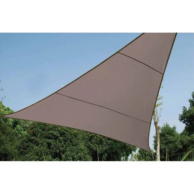 Perel Sonnensegel Dreieck 3,6 m Taupe GSS3360TA