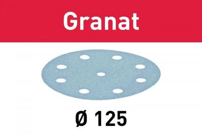 Festool Schleifscheibe Granat STF D125/8 P60 GR/10 Nr. 497146