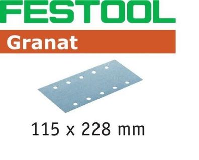 Festool Schleifstreifen Granat STF 115x228 P180 GR/100 Nr. 498949