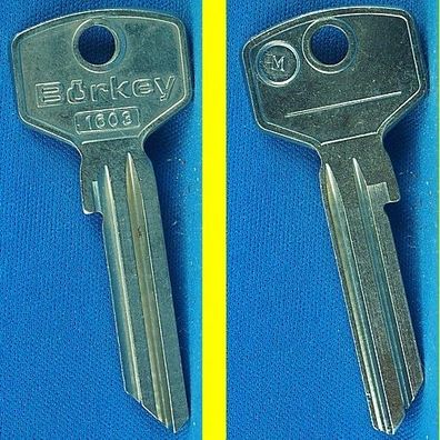 Schlüsselrohling Börkey 1603 M - für verschiedene Trio-Ving Profilzylinder TV6, TV7