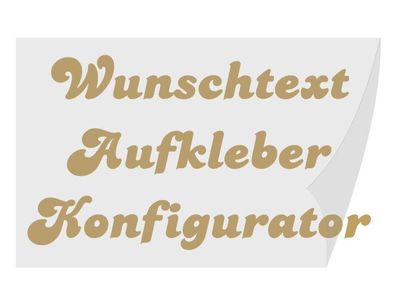 Wunschtext Designer Wandtattoo Klebebeschriftung Zitat Spruch Schriftzug gestalten