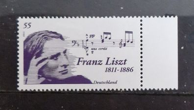 BRD - MiNr. 2846 - 200. Geburtstag von Franz Liszt
