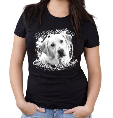 Golden Retriever Girlie Shirt | Natur | Labrador | Hunde | Dog | M1