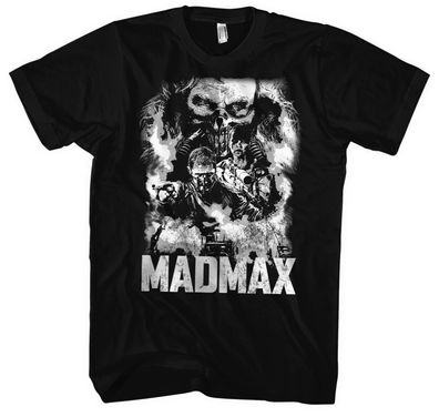 Mad Max Männer Herren T-Shirt | Mel Gibson Braveheart Lethal Weapon Kult | M2