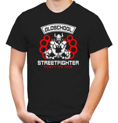 Old School Streetfighter T-Shirt | Hardcore | MMA | Fussball | M2
