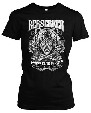 Sons of Ragnar Berserker Damen T-Shirt | Valhalla Vikings Odin Thor Germanen