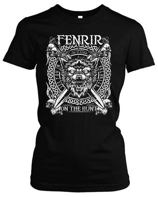 Sons of Ragnar Fenrir Damen T-Shirt | Valhalla Vikings Odin Thor Germanen