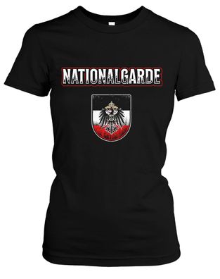 Nationalgarde Damen T-Shirt | Patrioten Wiederstand Deutschland Girlie | M1