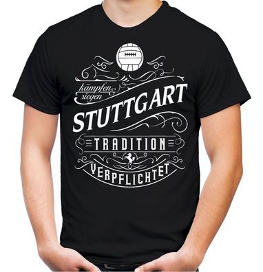 Mein leben Stuttgart T-Shirt | Sport | Stadt | Fussball | Trikot | Männer |Front