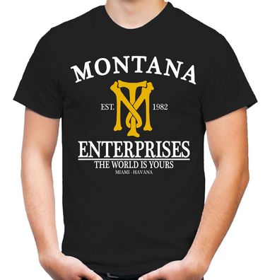 Montana Enterprises T-Shirt | Mafia | Tony | Scarface | Al Pacino | Cocaine