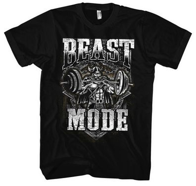 Viking Beast Männer Herren T-Shirt | Wikinger Gym Muskeln Walhalla Fun