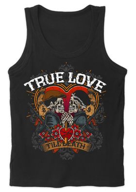 True Love Männer Tank Top | Bonnie Liebe Clyde Ehepaar Gangster Partner