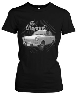 Trabant Damen Girlie T-Shirt | DDR Ossi Trabi Osten IFA | M3