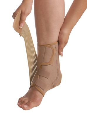 Bandage Sprunggelenk Fuß Strumpf Kompression Fixierung Polster Aeropren 7026
