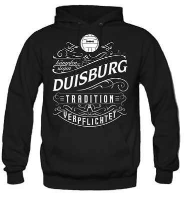 Mein leben Duisburg Kapuzenpullover | Sport | Stadt | Fussball | Männer | Front