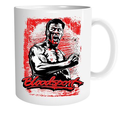 Frank Dux Bloodsport Tasse | Kaffeetasse Teetasse Geschenk Kumite Van Damme 80er