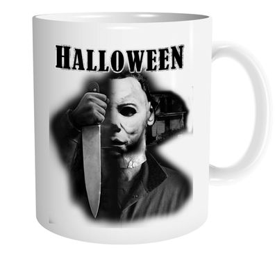 Halloween Tasse | Kaffeetasse Teetasse Geschenk Horror Michael Myers Horror M4