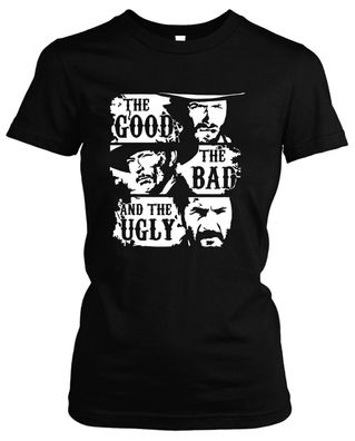 The Good the Bad and the Ugly Damen Girlie T-Shirt | Clint Eastwood Western Kult