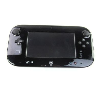 Original Nintendo Wii U WII-U Gamepad Controller in Schwarz - DEFEKT - ohne Versand