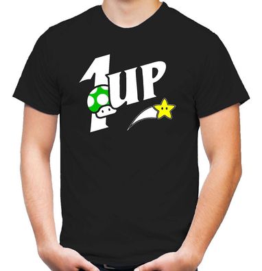 1 Up & Star T-Shirt | Mario | Nintendo | SNES | Gamer | Super | Nerd