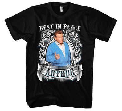Rest in Peace Arthur Herren T-Shirt | King of Queens Spooner Herffernan | M1