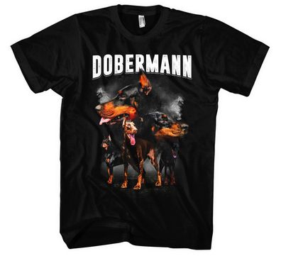 Doberman Männer T-Shirt | Hund Dog Schäferhund Haustier Geschenk | M5