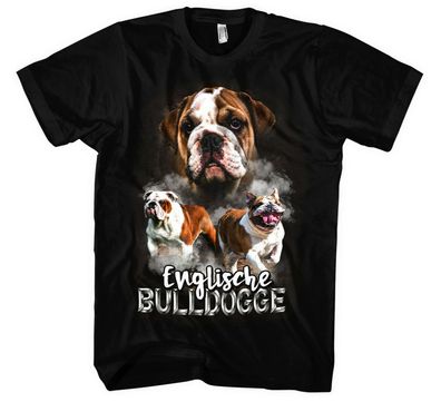 Englische Bulldogge Männer T-Shirt | Hund Dog Schäferhund Haustier Geschenk | M5