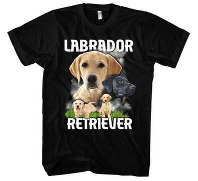 Labrador Retriever Männer T-Shirt | Hund Dog Haustier Geschenk | M5