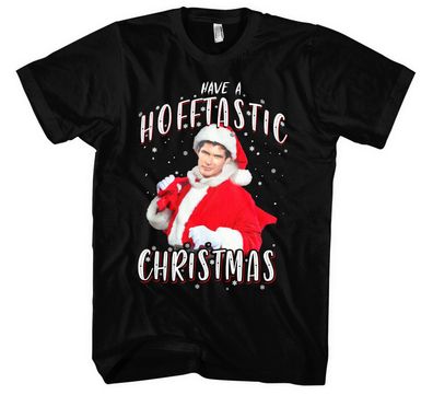 Hofftastic Christmas Männer Herren T-Shirt | Weihnachten Baywatch Hasselhoff