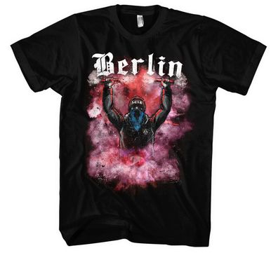 Bengalische Lichter Berlin Männer Herren T-Shirt | Fussball Ultras Hauptstadt
