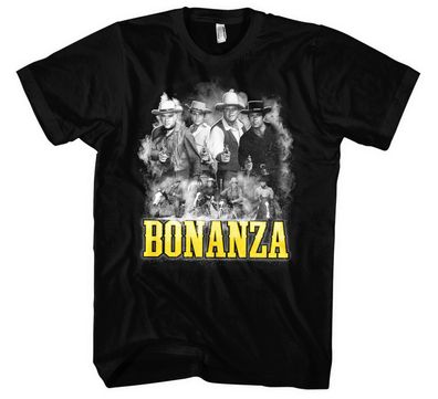 Bonanza Männer Herren T-Shirt | Western Cartwright Rancher Serie Kult | M1