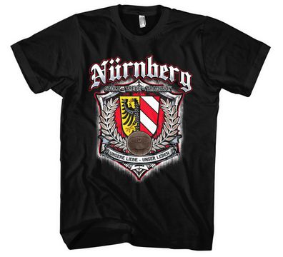 Für immer Nürnberg Männer Herren T-Shirt | Fussball Trikot Geschenk Ultras