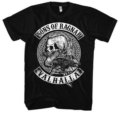 Sons of Ragnar Valhalla T-Shirt | Walhalla Wikinger Odin Vikings | M1 Front