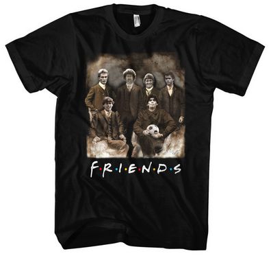 Friends Fussball 80er T-Shirt | WM Shirt - 80s Shirt Breitner Helden Sport