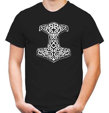Thors Hammer T-Shirt | Wikinger | Thor | Odin | Amulett | M1 |