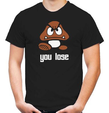 You Lose T-Shirt | Gamer | Mario | Retro | Super Nintendo | Kult |