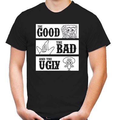 The Good, the Bad and the Ugly T-Shirt | Spongebob | Patrick | Schwammkopf |Fun|
