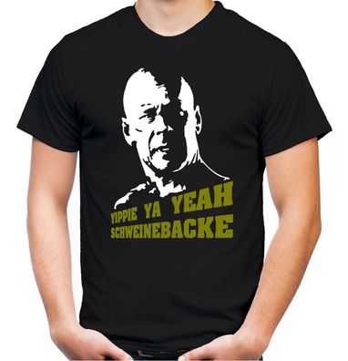 Stirb Langsam Männer T-Shirt | Schweinebacke Die Hard Bruce Willis Kult