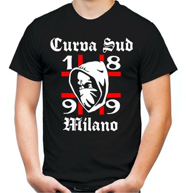 Curva Sud Milano Männer T-Shirt | Fussball Ultras Milan Mailand AC | M1