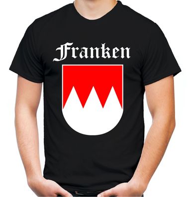 Franken Männer T-Shirt | Wappen Nürnberg Würzburg Fussball Ultras