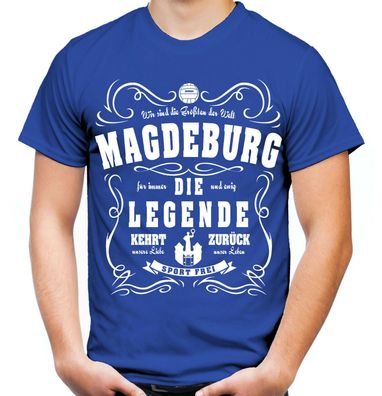 Legende Magdeburg T-Shirt | Fussball Aufsteiger Ultras 2. Liga Aufstieg