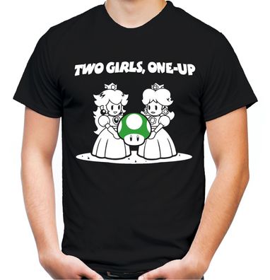 Two Girls 1 up Männer T-Shirt | Super Kult Mario Nintendo Geschenk