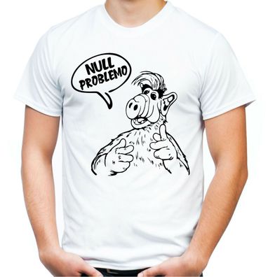 ALF Fun Männer T-Shirt | Null Problemo Ufo Kult Geschenk | M2