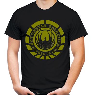 Battlestar Galactica Männer T-Shirt | Cylon Viper Pilot Kult | M1