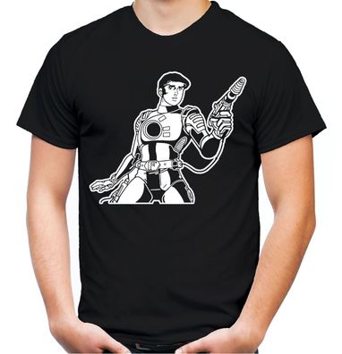 Captain Future Männer T-Shirt | Kult He-Man Action Fun